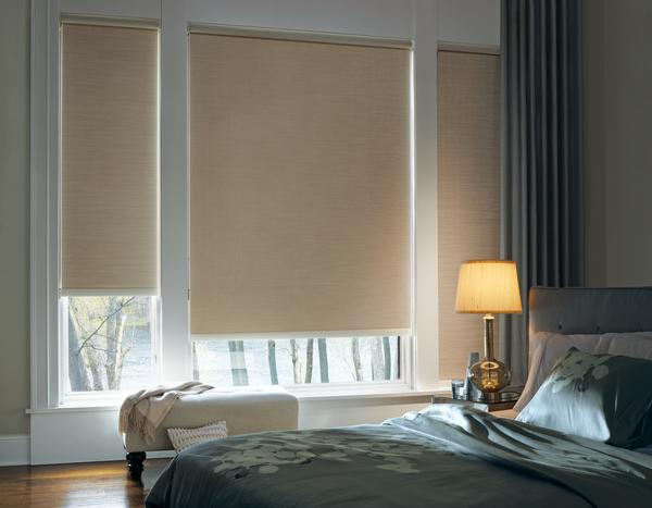 Bedroom Roman Shades