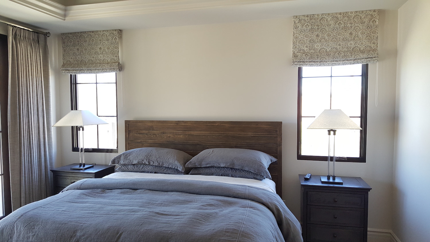 Bedroom Roman Roman Shades