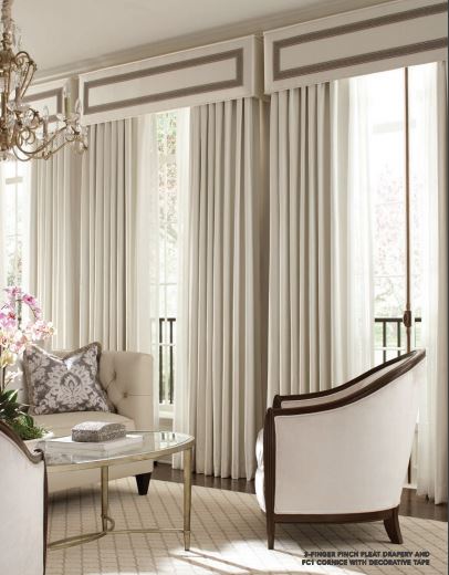 Cornice with Decorative Tape