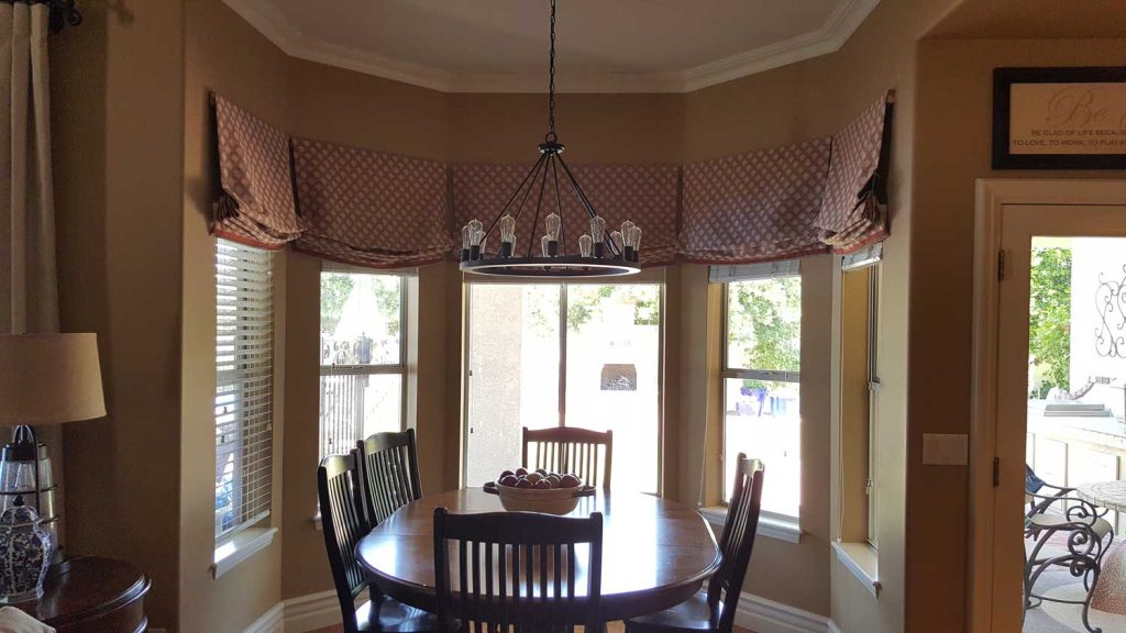 Relaxed Roman Shade Valance