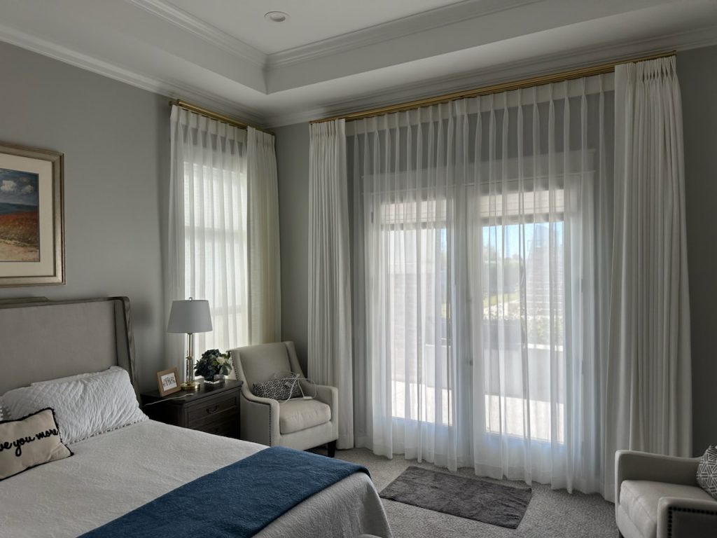 Bedroom Draperies and Sheers