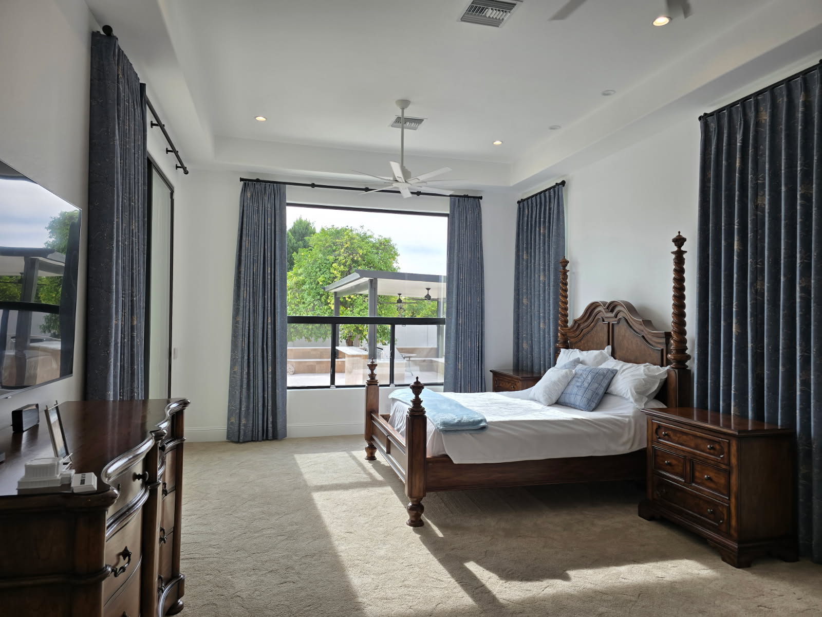 Bedroom Drapery