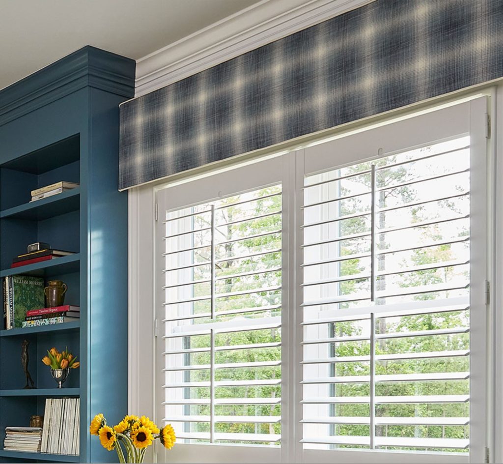 Cornice Box over Shutters
