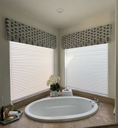 Faux Roman Shade Valances