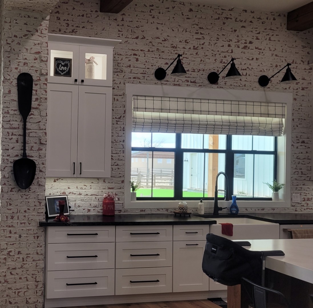 Kitchen Roman Shade