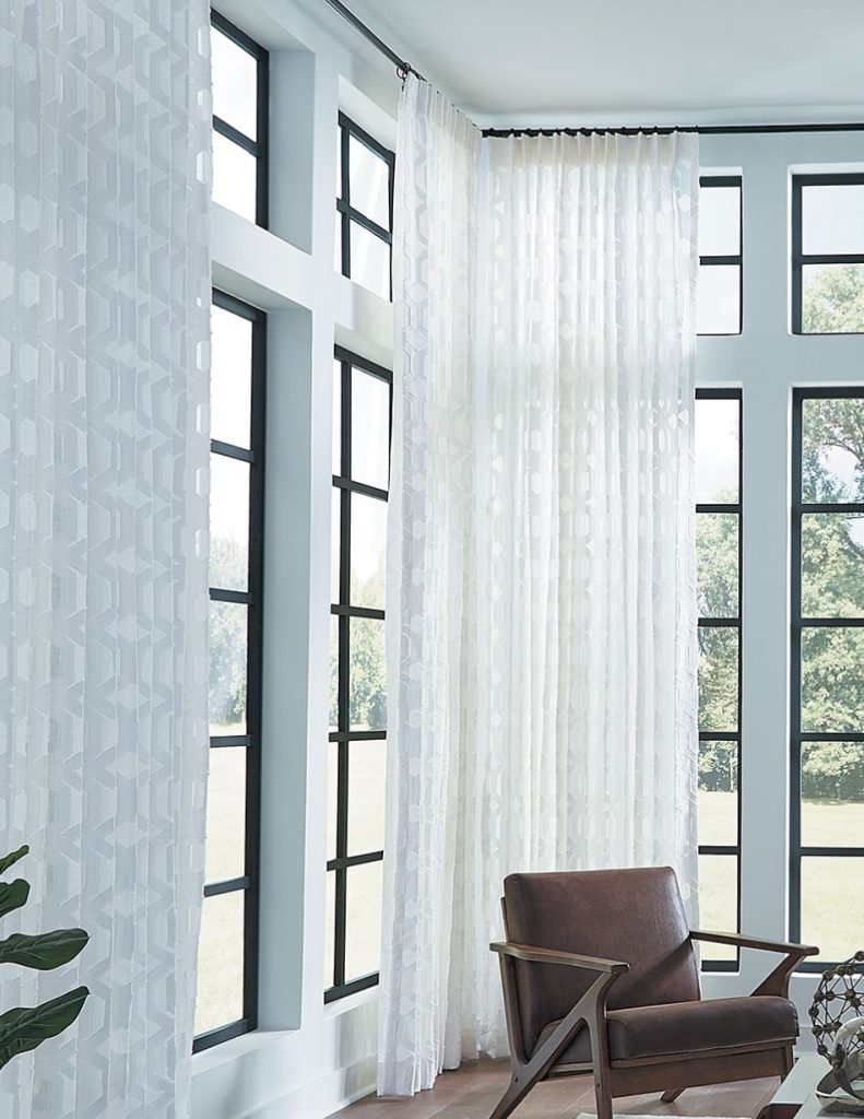 Pleated Sheer Drapery