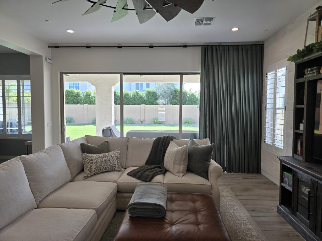 Ripplefold on Sliding Glass Door