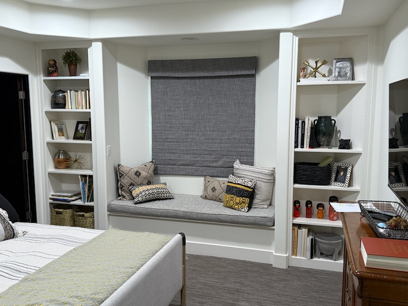Roman Shade with Valance